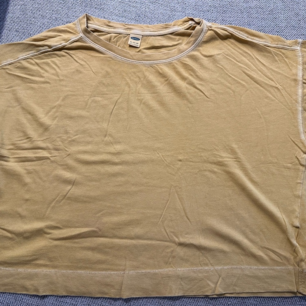 Old Navy Mustard Yellow Tee